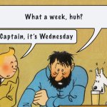 Captain it's wednesday
