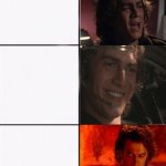 Anakin Scared Happy Angry