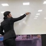 Guy writing 0 GIF Template