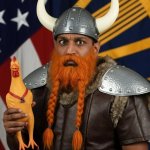 Kash Patel hoping for Valhalla, waiting for Charlie Kirk meme