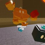 king bob-omb dunking on sonic