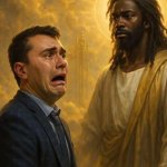Charlie Kirk Black Jesus