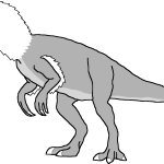 Albino Male Juvenile Allosaurus (Paleoverse + EOIverse)