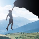 Hanging on