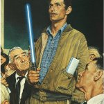Norman Rockwell Jedi
