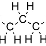 Propane Molecule template