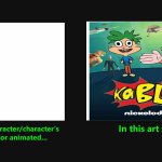 What if a Character Were Drawn in KaBlam Style