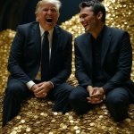 Donald Trump Charlie Kirk Gold Money Wealth Mammon