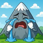 mountain crying