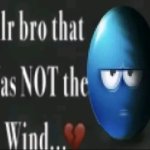 Alr bro that was NOT the wind…</3 meme