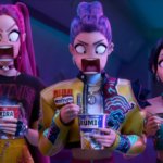 Rumi, Mira, and zoey screaming
