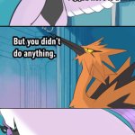 My Job Here Is Done but it's Galarian Articuno