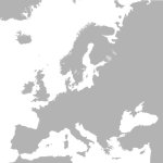 Blank Map Of Europe