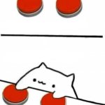 Cat with both buttons