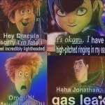 haha Jonathan gas leak meme