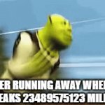 deer | DEER RUNNING AWAY WHEN A LEAF BREAKS 23489575123 MILES AWAY | image tagged in gifs,deer | made w/ Imgflip video-to-gif maker