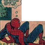 spiderman painting