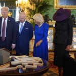 Melania trump lampshade