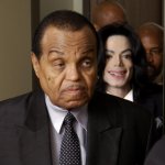 MJ standing behind Joe meme