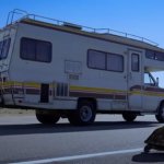 caravan with mario kart on it meme