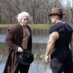 Einstein vs Oppenheimer