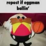 Eggman balling meme