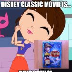 Blythe Baxter | BLYTHE: MY FAVORITE DISNEY CLASSIC MOVIE IS... PINOCCHIO! | image tagged in blythe baxter | made w/ Imgflip meme maker