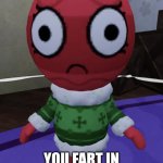 That moment... | THE MOMENT WHEN; YOU FART IN AN ELEVATOR LOUDLY. | image tagged in surprised bobette,dandy's world,reaction,elevator,farts,fart jokes | made w/ Imgflip meme maker