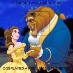 beauty and the beast template