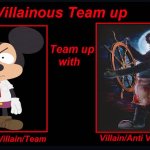 Villainous team-up: South Park Mickey and Screamboat Willie | image tagged in villainous team up,villains,mickey mouse,screamboat,south park,public domain | made w/ Imgflip meme maker