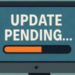 update pending from computer
