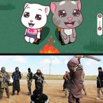 Cute vs Violence Comparsion