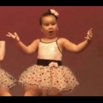 Sassy little ballerina