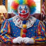 Trump Clown Suit Oval Office