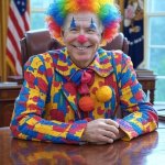 Joe Biden clown suit oval office