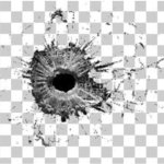 Bullet hole