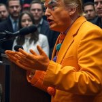 Donald Trump Orange-faced clown MAGA