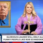 Donald Trump Karoline Leavitt Glorious Leader