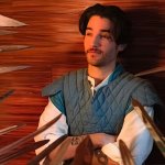 IRL flynn rider getting pointed at with swords