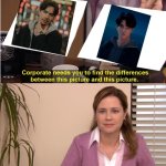 YOU SEE IT TOO, RIGHT?? | image tagged in memes,they're the same picture,k-pop demon hunters,natewantstobattle,comparison | made w/ Imgflip meme maker