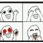 Rip out eyeballs
