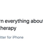 Men will literally instead of going to therapy