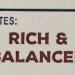 Rich & balanced