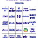 Disco bingo but uhhh something meme
