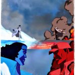 Akainu vs. Aokiji