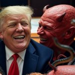 Trump satan evil devil snakes JPP