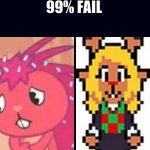 spot the difference flaky vs noelle