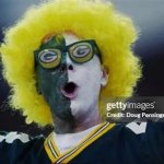 Surprised Packers Fan
