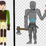 armoured and unarmoured Bruhface template