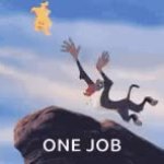 Lion king slip GIF Template